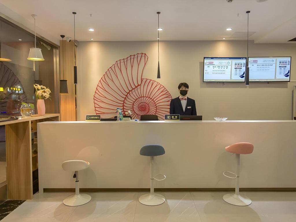 Shell Hotel Zaozhuang Xinchang Road Bada Market Екстер'єр фото